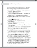 Предварительный просмотр 4 страницы Samsung B1045 Series Owner'S Instructions Manual