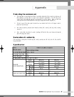 Preview for 21 page of Samsung B1045(V/S) Owner'S Instructions Manual