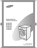 Preview for 1 page of Samsung B1045A(V/S/C) Owner'S Instructions Manual