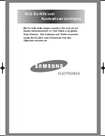 Preview for 44 page of Samsung B1045A Owner'S Instructions Manual