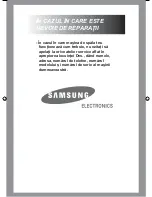 Preview for 88 page of Samsung B1045A Owner'S Instructions Manual