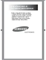 Preview for 132 page of Samsung B1045A Owner'S Instructions Manual