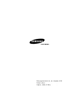 Предварительный просмотр 24 страницы Samsung B1113JDW/XAC Service Manual