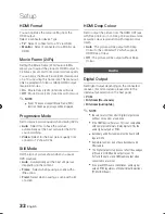 Preview for 32 page of Samsung BD-C5300 User Manual