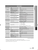 Preview for 59 page of Samsung BD-C5300 User Manual