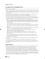 Preview for 60 page of Samsung BD-C5300 User Manual