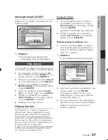 Предварительный просмотр 37 страницы Samsung BD-C5900 User Manual