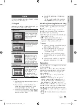 Предварительный просмотр 31 страницы Samsung BD-C6600 User Manual