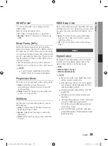 Предварительный просмотр 33 страницы Samsung BD-C6600 User Manual