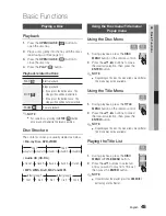 Preview for 45 page of Samsung BD-C7500 User Manual