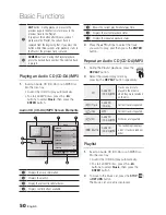 Preview for 50 page of Samsung BD-C7500 User Manual