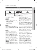 Preview for 3 page of Samsung BD-C7500W User Manual