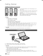 Preview for 22 page of Samsung BD-C8000 User Manual