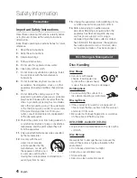 Preview for 4 page of Samsung BD-C8200 User Manual