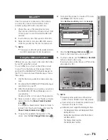 Предварительный просмотр 71 страницы Samsung BD-C8200 User Manual