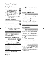 Preview for 50 page of Samsung BD-C8500 User Manual