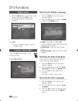 Preview for 60 page of Samsung BD-C8500 User Manual