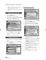 Preview for 64 page of Samsung BD-C8500 User Manual