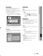 Preview for 69 page of Samsung BD-C8500 User Manual