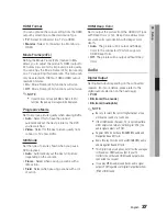 Preview for 37 page of Samsung BD-C8800A User Manual