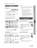 Preview for 49 page of Samsung BD-C8800A User Manual