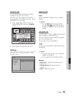 Предварительный просмотр 71 страницы Samsung BD-C8800A User Manual