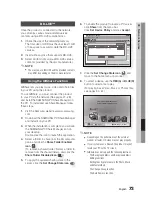 Предварительный просмотр 73 страницы Samsung BD-C8800A User Manual