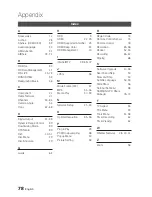 Предварительный просмотр 78 страницы Samsung BD-C8800A User Manual