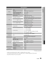 Предварительный просмотр 79 страницы Samsung BD-C8800A User Manual