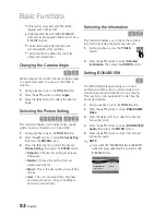 Предварительный просмотр 52 страницы Samsung BD-C8900M User Manual