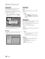 Предварительный просмотр 70 страницы Samsung BD-C8900M User Manual