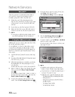 Предварительный просмотр 72 страницы Samsung BD-C8900M User Manual