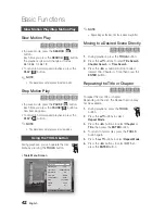 Preview for 42 page of Samsung BD-D5250C User Manual