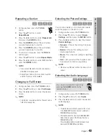 Preview for 43 page of Samsung BD-D5250C User Manual