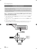 Предварительный просмотр 20 страницы Samsung BD-D5300 User Manual