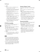 Предварительный просмотр 30 страницы Samsung BD-D5300 User Manual