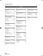 Предварительный просмотр 62 страницы Samsung BD-D5300 User Manual