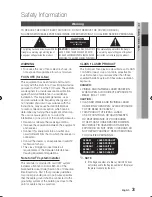 Preview for 3 page of Samsung BD-D5490 User Manual