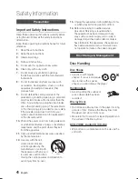 Preview for 4 page of Samsung BD-D5700 User Manual