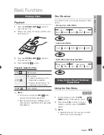 Preview for 43 page of Samsung BD-D5700 User Manual