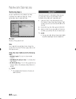 Preview for 64 page of Samsung BD-D5900 User Manual