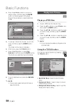 Предварительный просмотр 50 страницы Samsung BD-D6100C User Manual