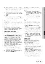 Preview for 61 page of Samsung BD-D6700 User Manual