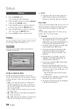 Preview for 34 page of Samsung BD-D6900 User Manual