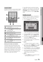 Preview for 71 page of Samsung BD-D6900 User Manual