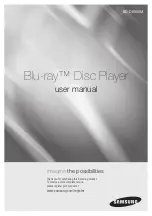 Samsung BD-D6900M User Manual preview