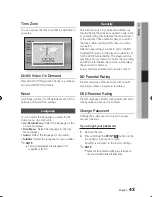 Preview for 43 page of Samsung BD-D7500 User Manual