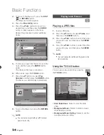 Preview for 54 page of Samsung BD-D7500 User Manual