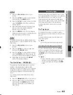 Preview for 63 page of Samsung BD-D7500 User Manual