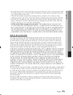 Preview for 71 page of Samsung BD-D7500 User Manual